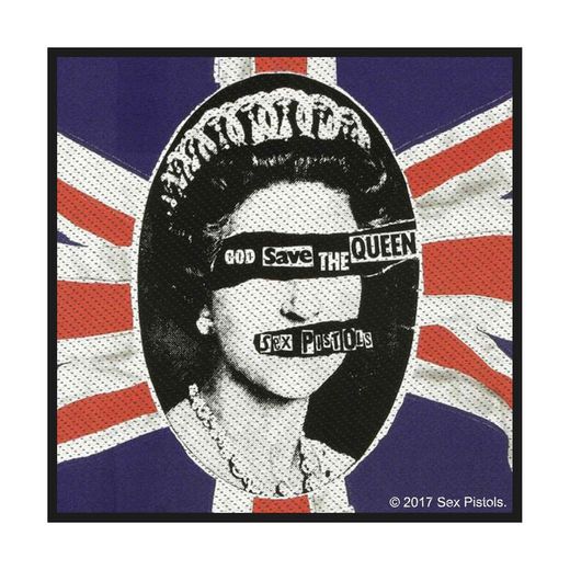 SEX PISTOLS GOD SAVE THE QUEEN PATCH