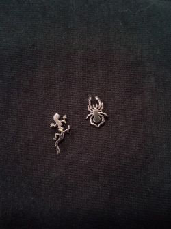 Pendientes Araña Salamandra unidad