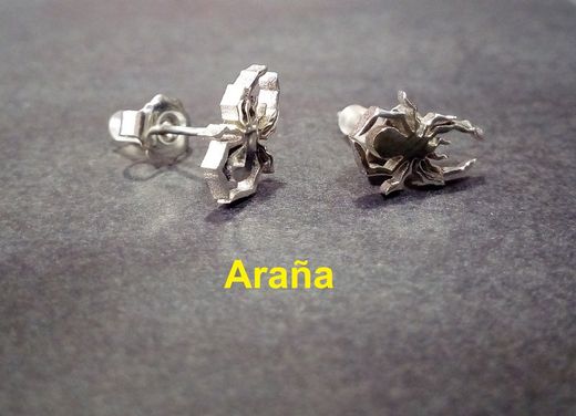 Pendientes Araña Salamandra unidad