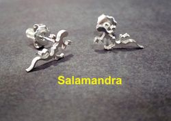 Pendientes Araña Salamandra unidad