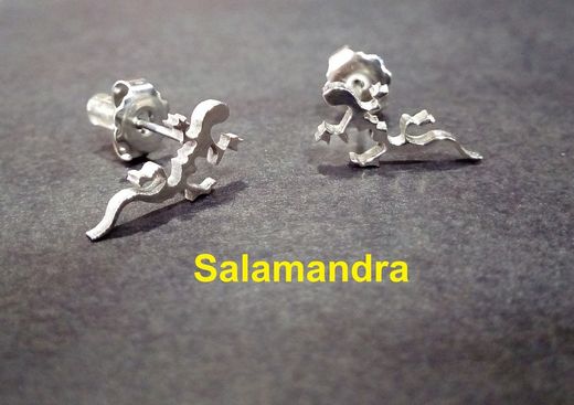 Pendientes Araña Salamandra unidad