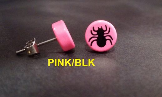 Spider oorbellen kleureenheid