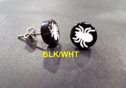 Spider oorbellen kleureenheid