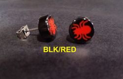 Spider oorbellen kleureenheid