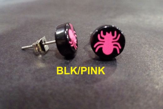 Spider oorbellen kleureenheid