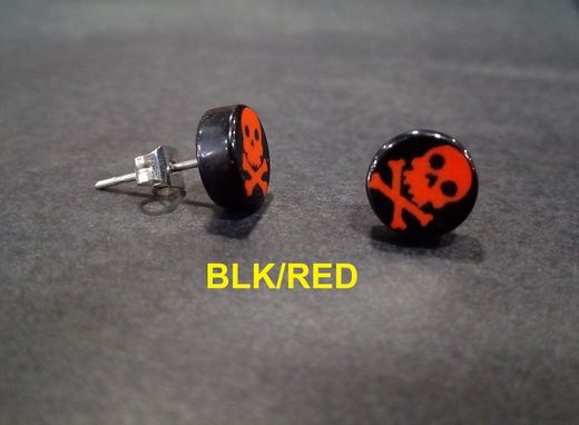 Schedel oorbellen kleur eenheid