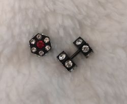 Boucles d'oreilles Fake Plug unit.
