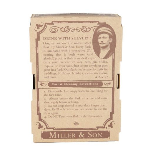 100% Lobos Luna heupfles