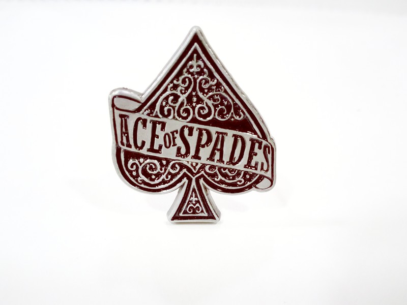 Pin Motorhead: Ace Of Spades (Enamel In-Fill) — Camden Shop