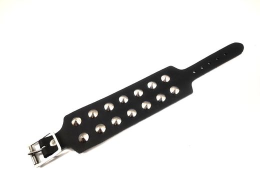 Armband met 2 rijen kegels