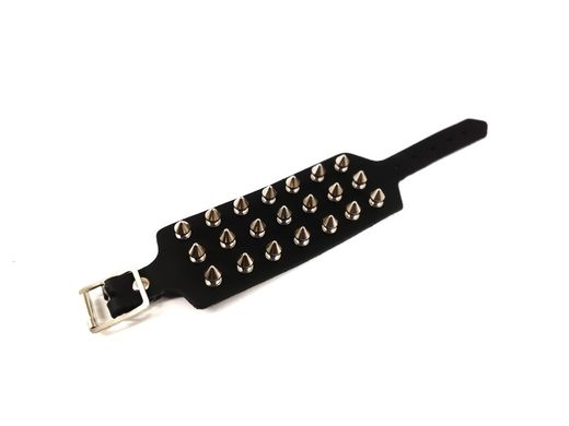 Armband met 3 rijen spikes