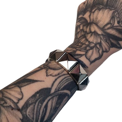 Pulsera pirámides una hilera