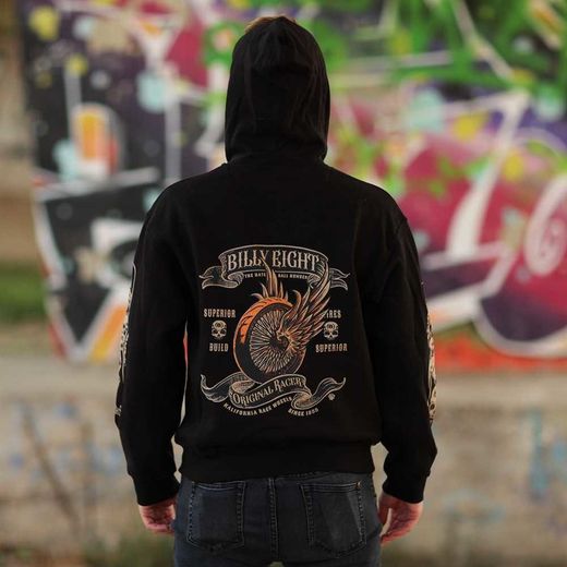 Sudadera Billy Eight-Racer Logo