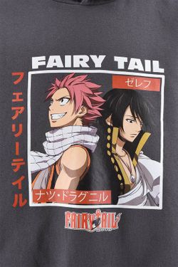 Sudadera Cap Fairy Tail Grey
