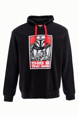 Sudadera Cap Mandalorian BLK