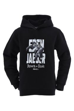 Sudadera Cap Niño Attack On Tittan Blk