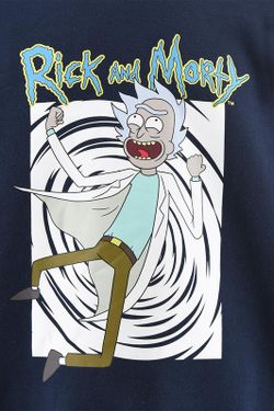 Sudadera Capucha Rick y Morty