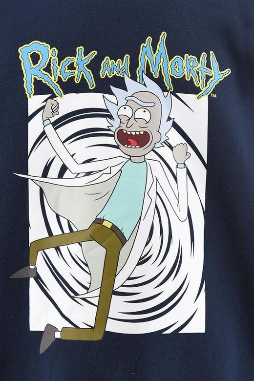 Sudadera Capucha Rick y Morty