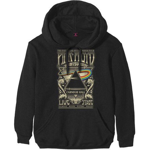 Sudadera con capucha Pink Floyd unisex: Carnegie Hall Poster
