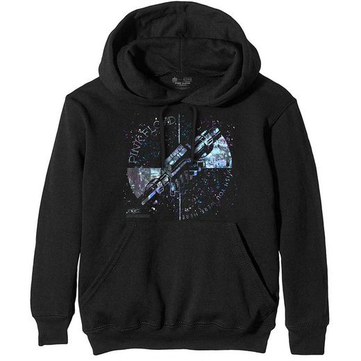 Sudadera con capucha Pink Floyd unisex: Machine Greeting Blue