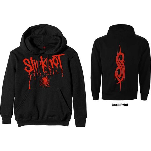 Sudadera con capucha Slipknot unisex: Splatter (Back Print)