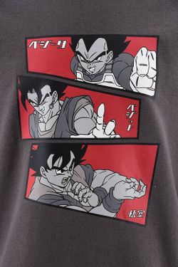 Sudadera Dragon Ball Grey