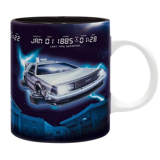 Taza Delorean, Regreso al Futuro