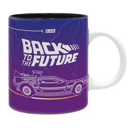 Taza Regreso al Futuro, dibujo Delorean
