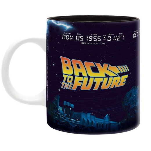 Taza Delorean, Regreso al Futuro