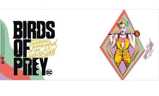Taza de Harley Quinn, Aves de presa, efecto Mate