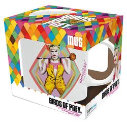 Taza de Harley Quinn, Aves de presa, efecto Mate