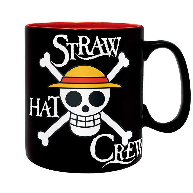 Taza All black Luffy - One piece – zoneanime