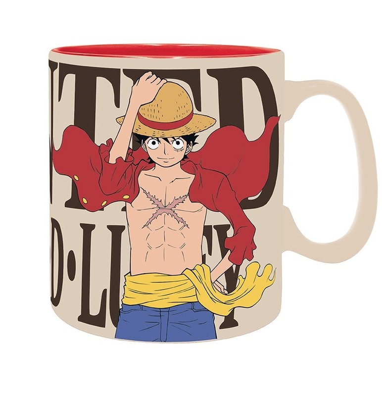 Taza One piece Luffy Wanted