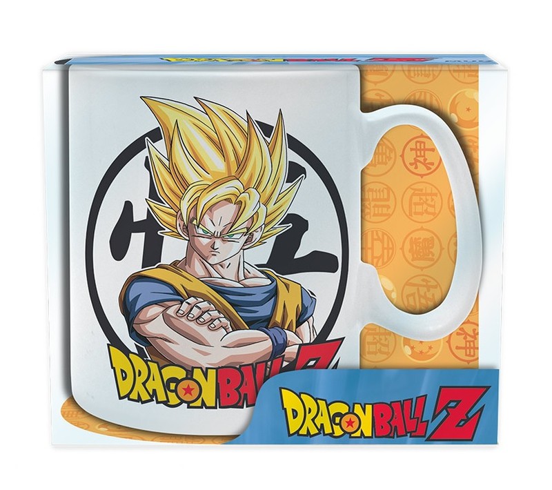 Tazza con maniglia e interno colorato () - Parodia Dragon Ball Z - DBZ -  Son Goku (Tazza di qualità premium - Stampata in Francia - Rif : 1075)