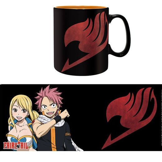 Taza Fairy Tail Lucy & Natsu