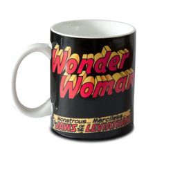Taza Mujer Maravilla Sobre Dientes