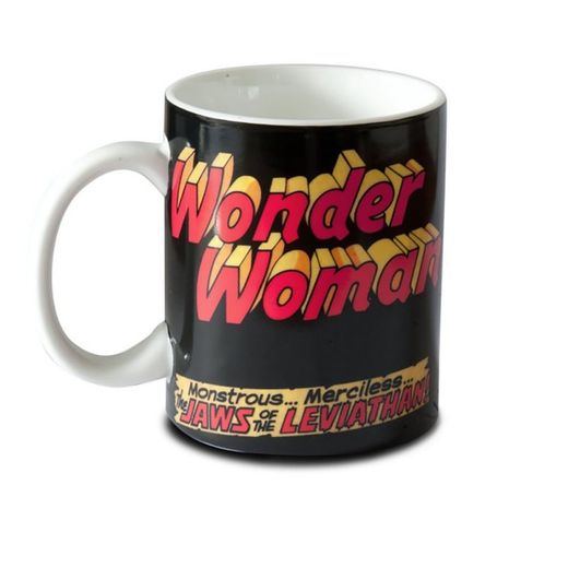 Taza Mujer Maravilla Sobre Dientes