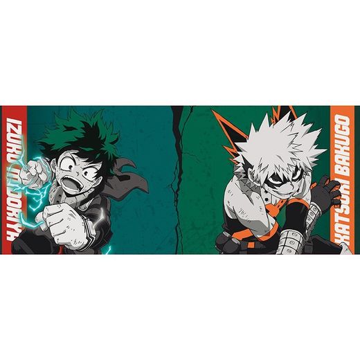Taza My hero academia Izuku y Bakugo