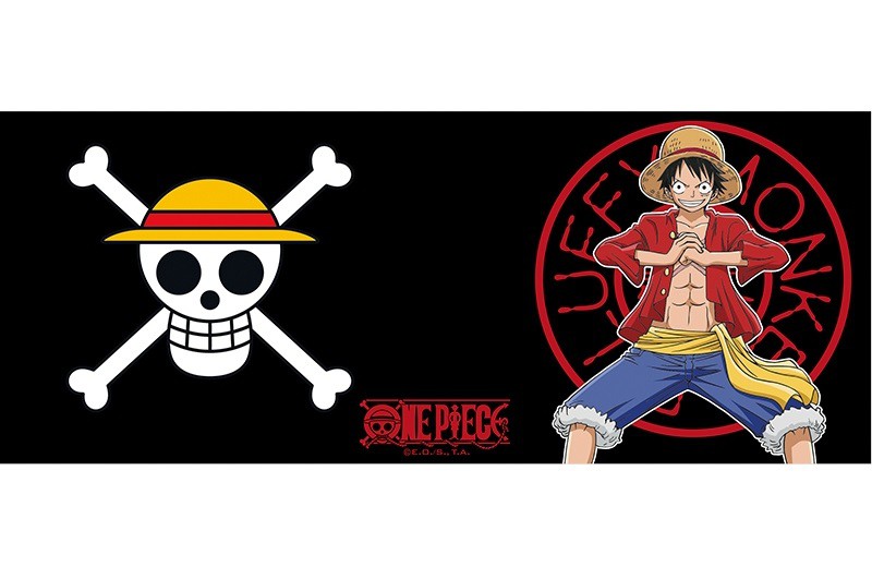 Taza One Piece Luffy en Logo