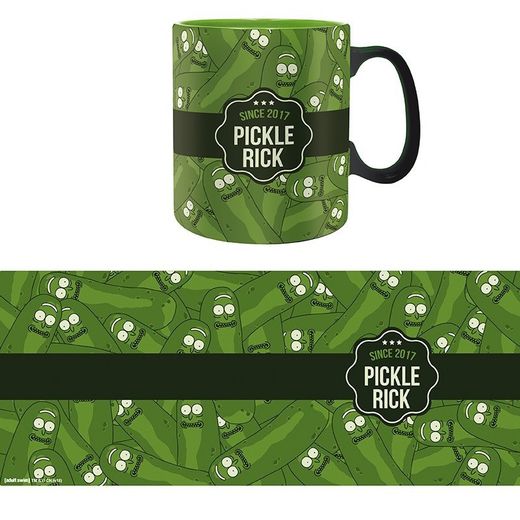 Taza pickle Rick and Morty