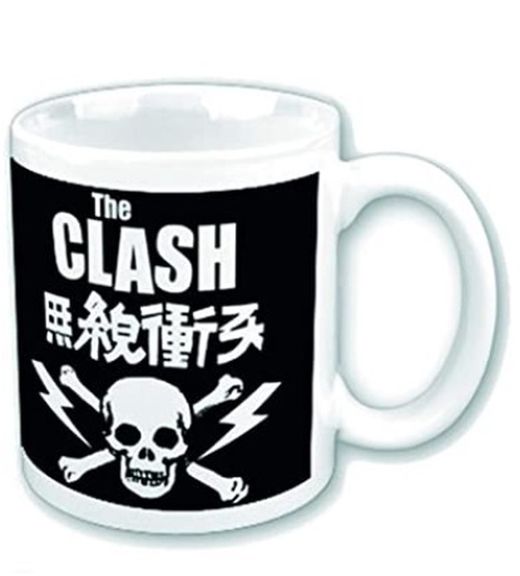 Taza The Clash Skulls and Crossbones