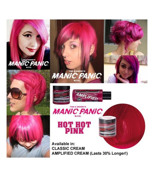 Manic Panic Amplified Hot Hot Pink