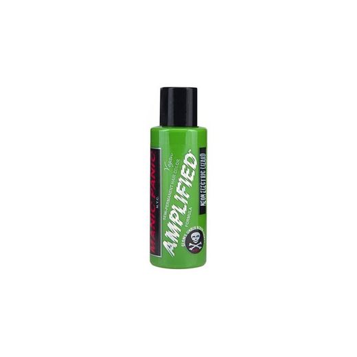 Teinture pour cheveux lézard électrique au néon amplifié Manic Panic