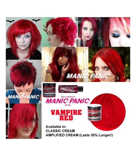 Manic Panic Amplified Vampire Red