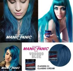 Manic Panic Amplified Voodoo Blue