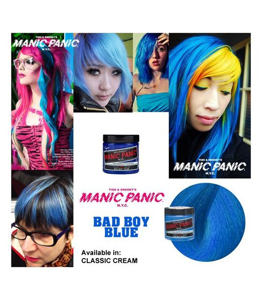 Coloration Cheveux Manic Panic Classic Bad Boy Bleu