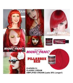 Manic Panic Classic Pillarbox Red