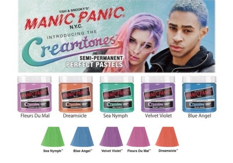 4. Manic Panic Blue Angel Hair Dye - Classic High Voltage - wide 8