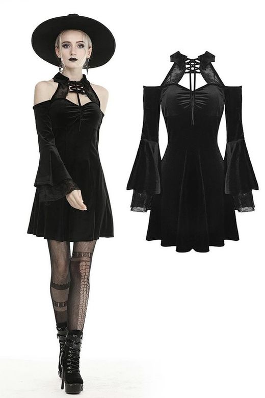 Gothic Velvet Dress