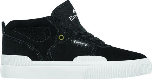 Zapatilla Emerica Pillar Youth black/white/gold